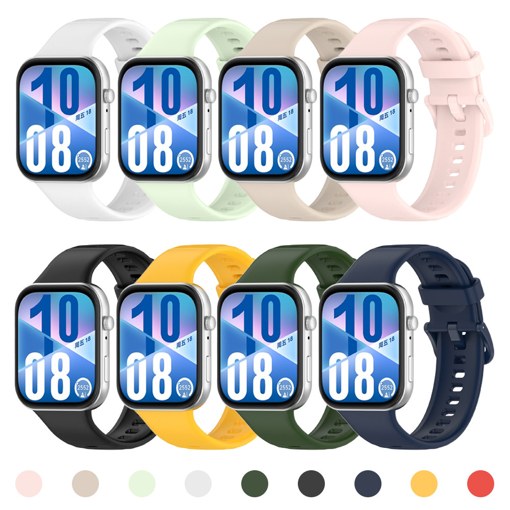 Dây đeo silicon thể thao cho Huawei Watch Fit 4 / 4 Pro / 3 Dây cao su có thể thay thế mềm Vòng đeo 