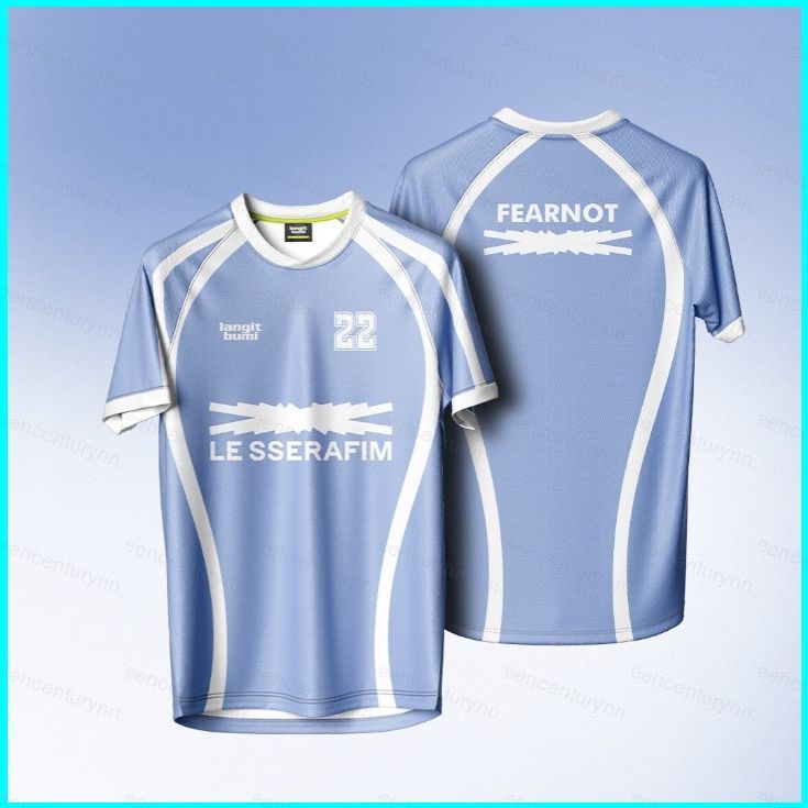 Áo thun tay ngắn mùa hè dành cho fan LE SSERAFIM - Sakura, Kim Chunghyun, Huh Yeonjung, Kazuha, Hong