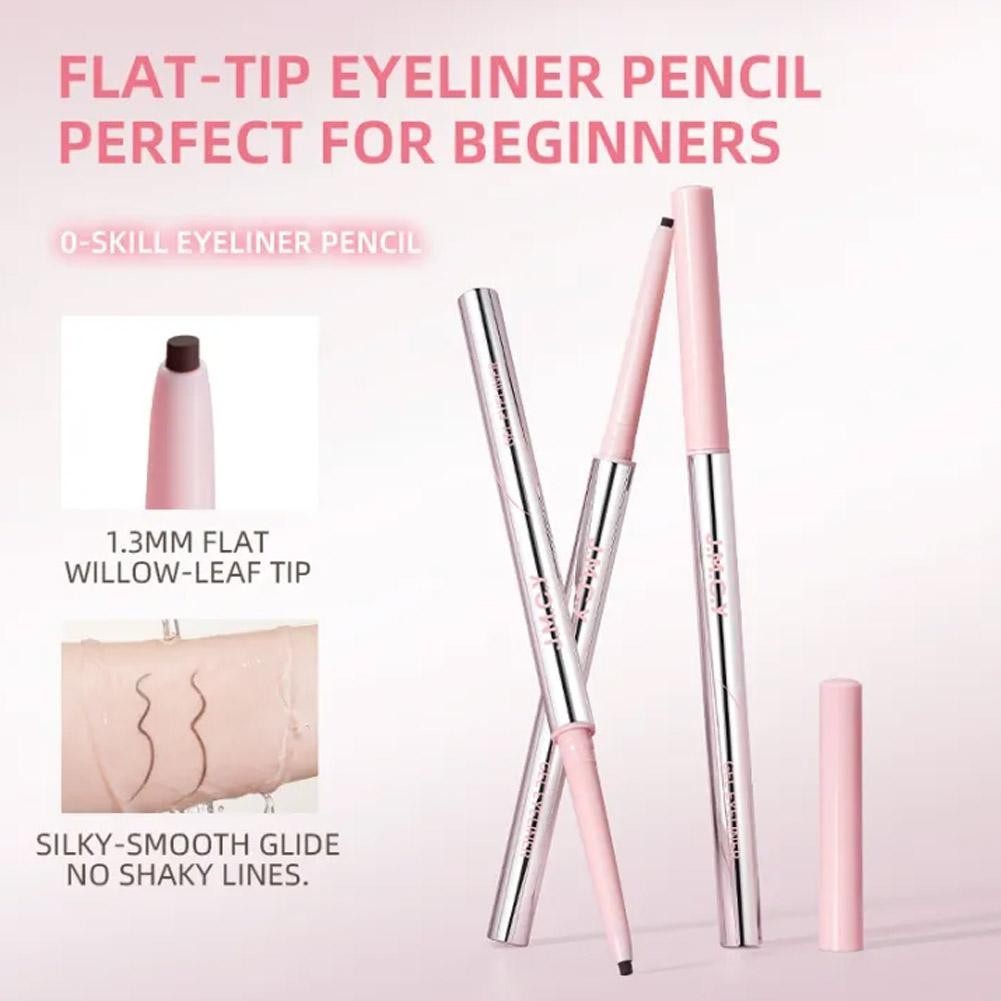 Jmcy Gel Bút Kẻ Mắt Màu Hồng Chống Thấm Nước Lâu Trôi Bút Kẻ Mắt Chính Xác Chống Đầu Bút Gel Mịn Q8l