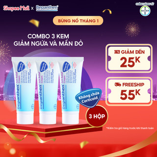  Combo 3 Kem Giảm Ngứa BEPANTHEN Itch Relief Cream 20G x3 Giảm Ngứa Nhanh Trong 30 Phút 