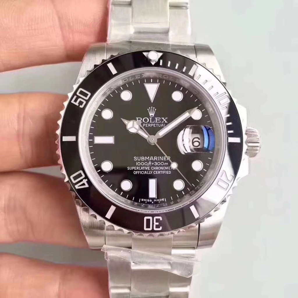 7LX4 2026AAARRo le xsa _ Rel Car gio 40mm Submariner Series 904 Dây đeo bằng thép không gỉ được tran