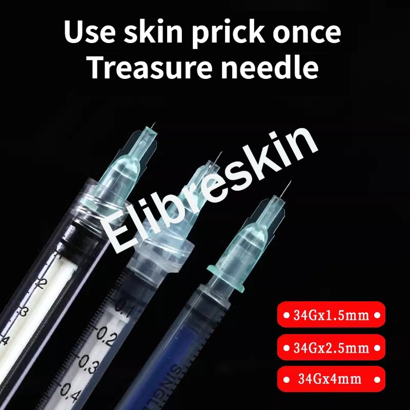 30g4mm 30g13mm 30g25mm 34g1.5mm 34g2.5mm 34g4mm Kim làm đẹp dùng một lần