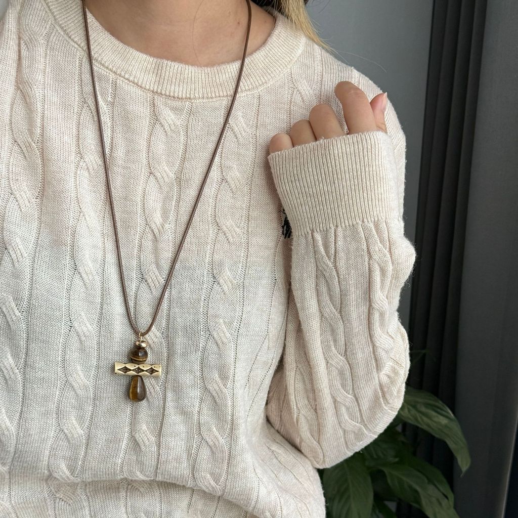 Vòng cổ mắt hổ Maill