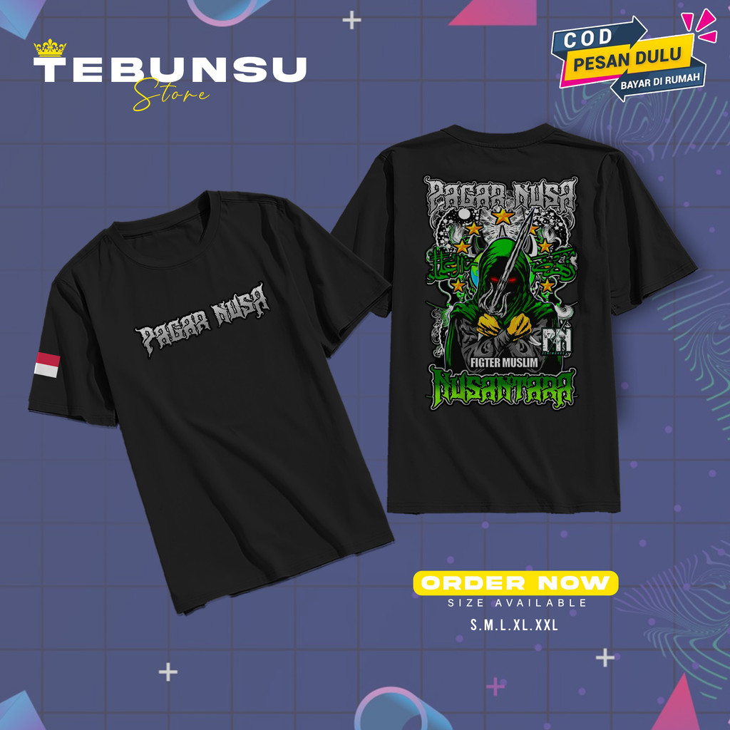 Pagar Nusa Pn Nu 002 Áo thun Microfiber Jersey Áo thun thăng hoa Jersey