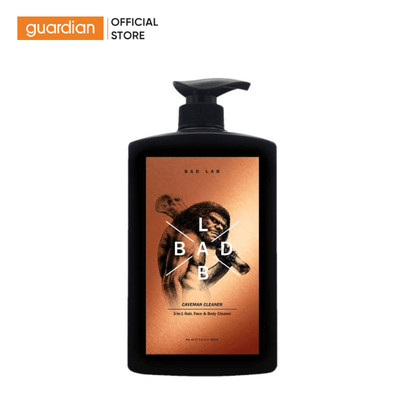 Dầu Tắm Gội 3 Trong Cho Tóc, Mặt và Toàn Thân Bad Lab Caveman Cleaner, 3-In- Hair, Face, Body Cleaner 400 ml
