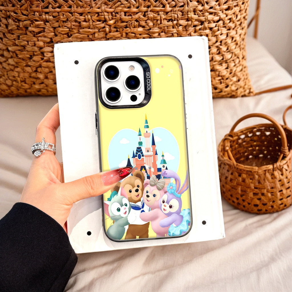 Ốp Lưng Iphone Phim hoạt hình thời trang Cho Iphone 7 xs xr 11 12 13 14 15 16 Pro Max Plus Duffy and