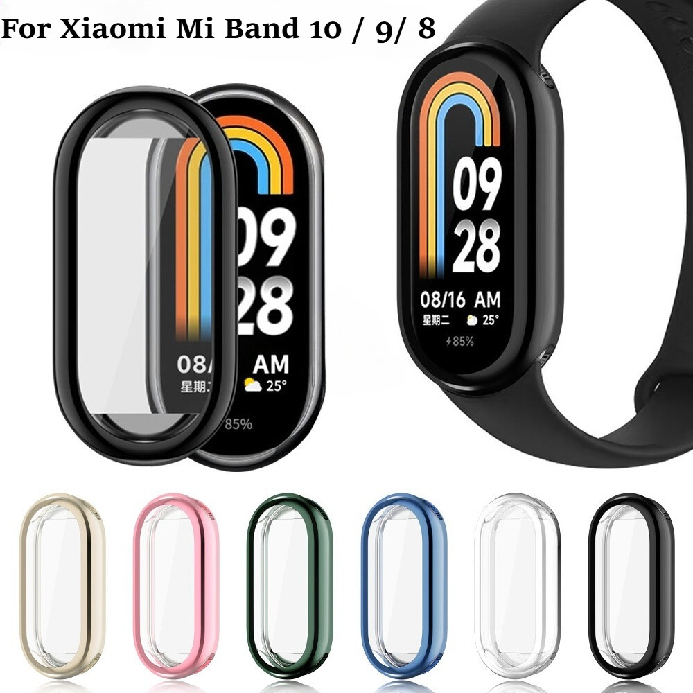 Ốp Bảo Vệ Màn Hình Cho Xiaomi Smart Band 10 / 9 / 8 Dành Cho Xiaomi Mi Band 10 / 9 / 8 Ốp Lưng Bảo V