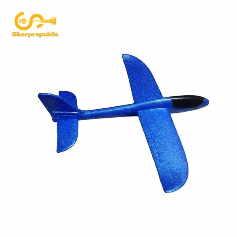 Sharprepublic Big EPP Foam Glider Kit Máy Bay Đồ Chơi Bật Sáng LED Máy Bay Cho Trẻ Em Ngoài Trời Vui