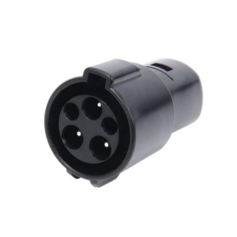 Bộ chuyển đổi sạc xe điện J1772 sang cho Tesla X / Y / 3 / S cho đầu nối sạc EVSE Ổ cắm chuyển đổi t