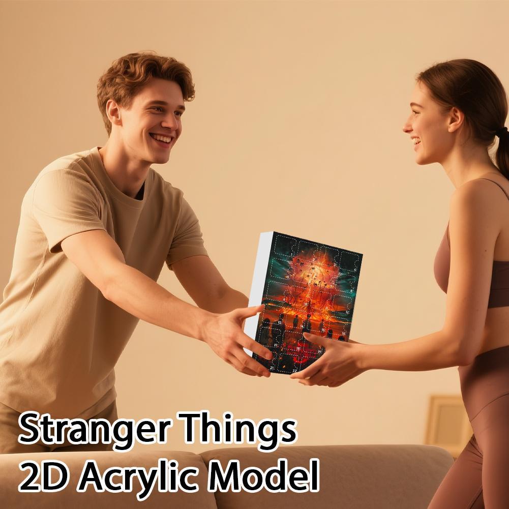 Stranger Things Lịch Đếm Ngược Handmade Stranger Doll 2d Things Days Things Dễ Thương 24 V1l5