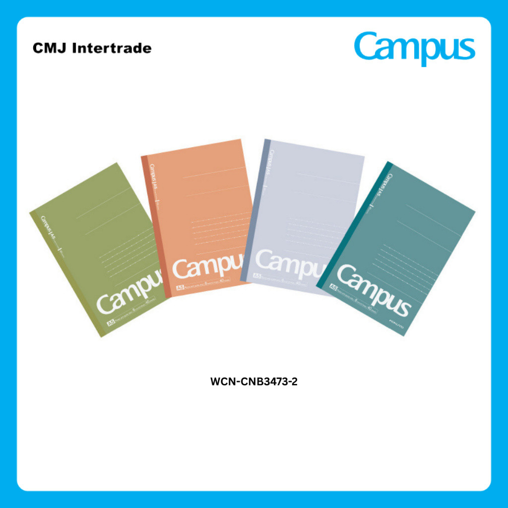 Sổ tay màu KOKUYO Campus B5-2 Size B5 Màu hỗn hợp