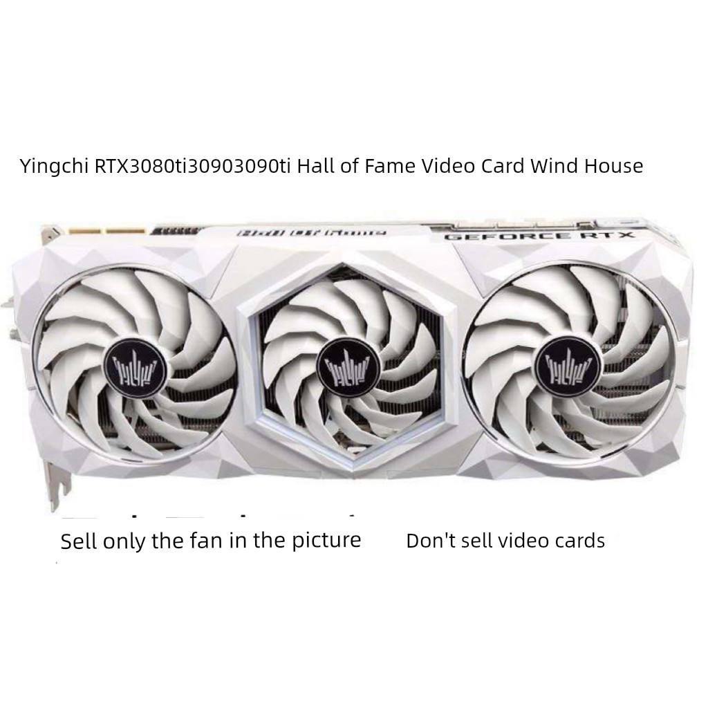 GALLICHI RTX3080ti 3090 3090ti Hall of Fame Card Đồ họa Quạt im lặng