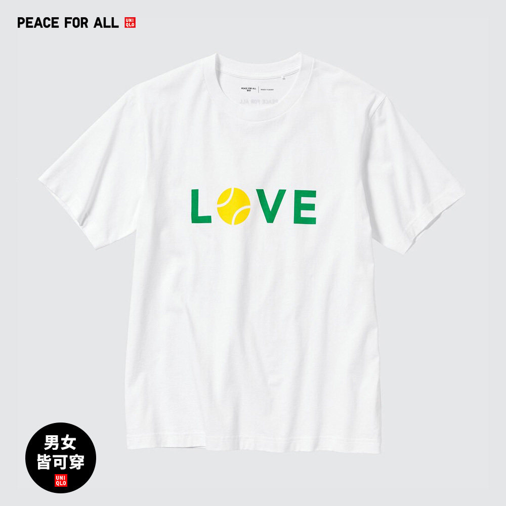Quần áo nam nữ Uniqlo Roger Federer Roger Federerer [Love] Áo thun ngắn tay459563
