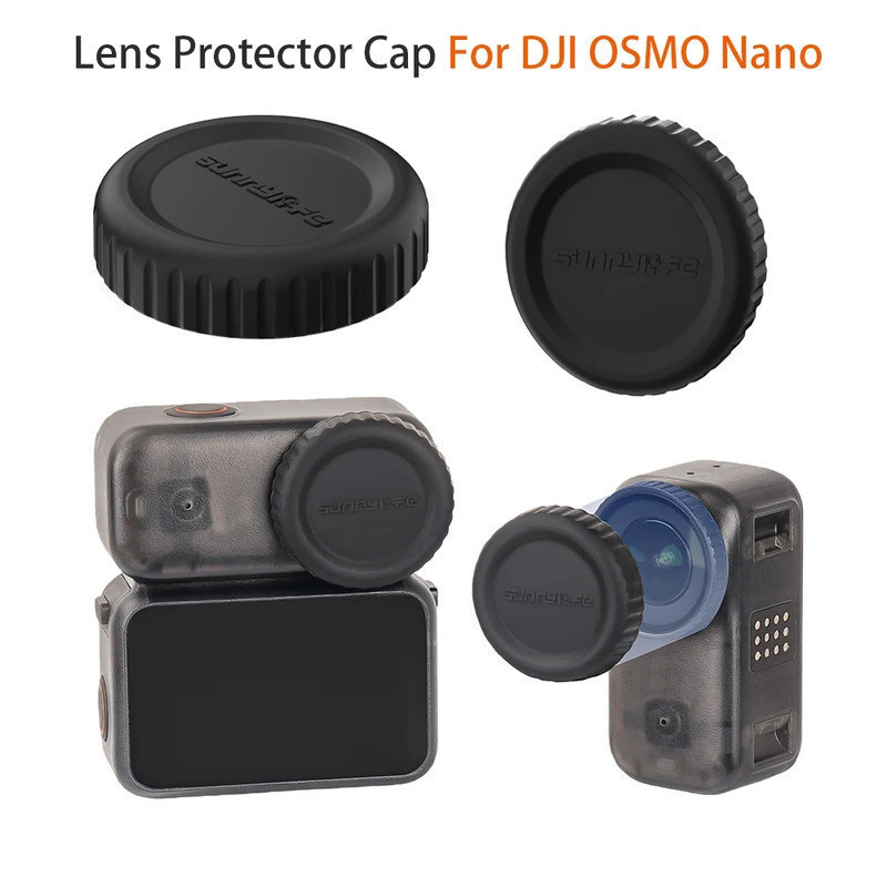 Vỏ bọc ống kính silicon cho DJI Osmo Nano Vỏ bảo vệ ống kính chống bụi cho phụ kiện máy ảnh DJI Osmo