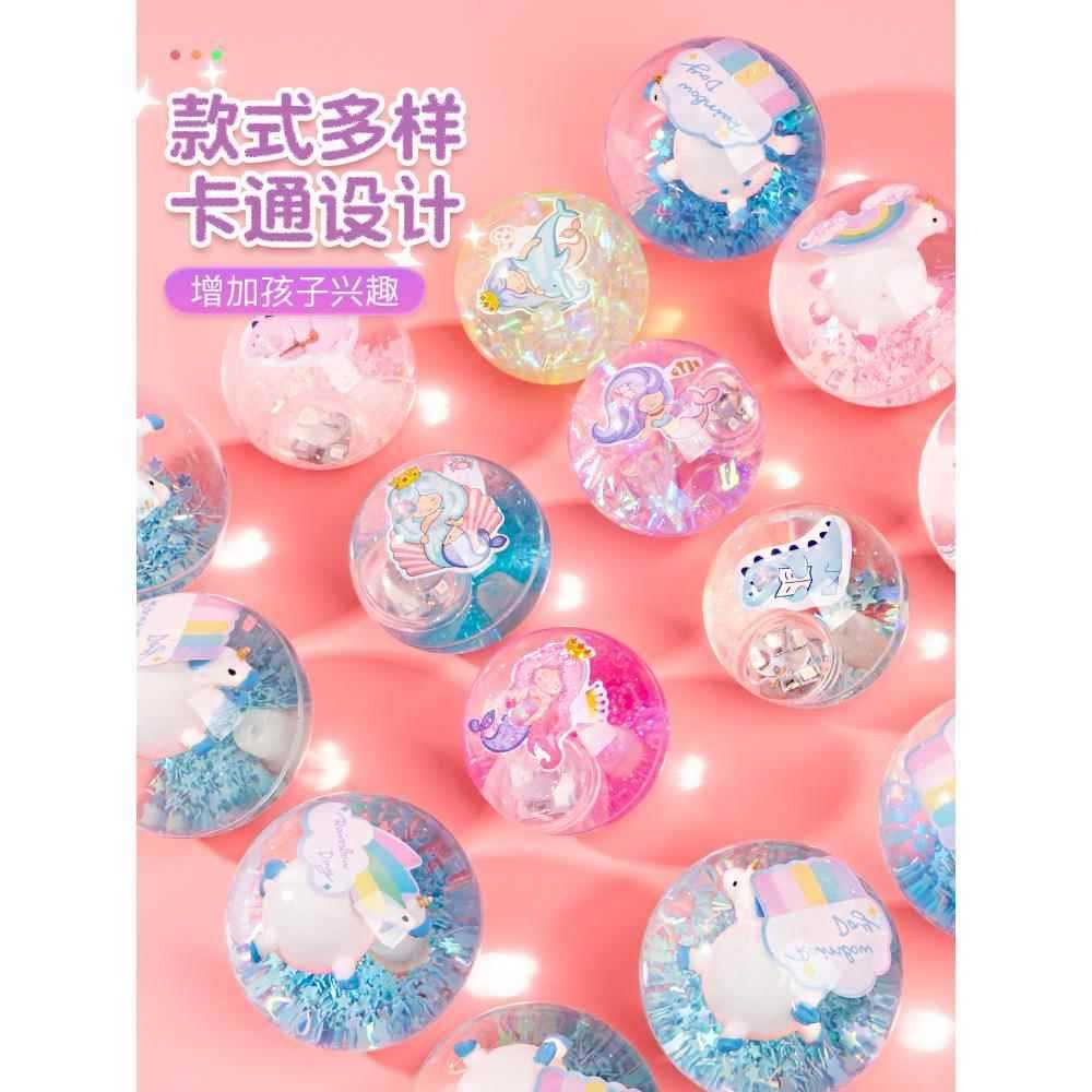 Bouncy Ball Trẻ Em Kích Thước Lớn Dạ Quang Bounce Ball Bé Trai Bé Gái Bounce Pha Lê Phát Sáng Nhấp N