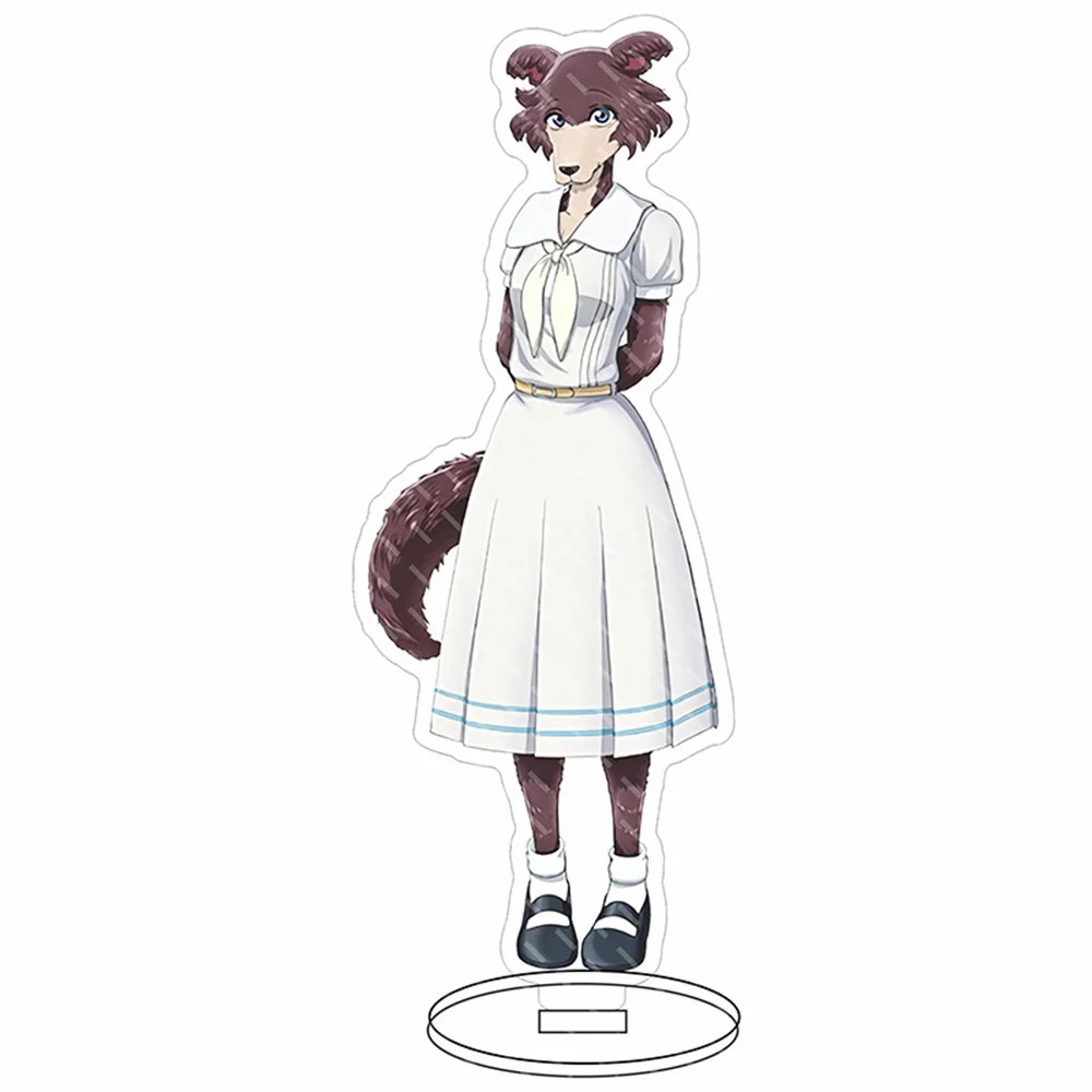 Standee Anime Beastars mô hình nhân vật mica Legoshi Louis Juno Haru trang trí bàn học decor quà tặn