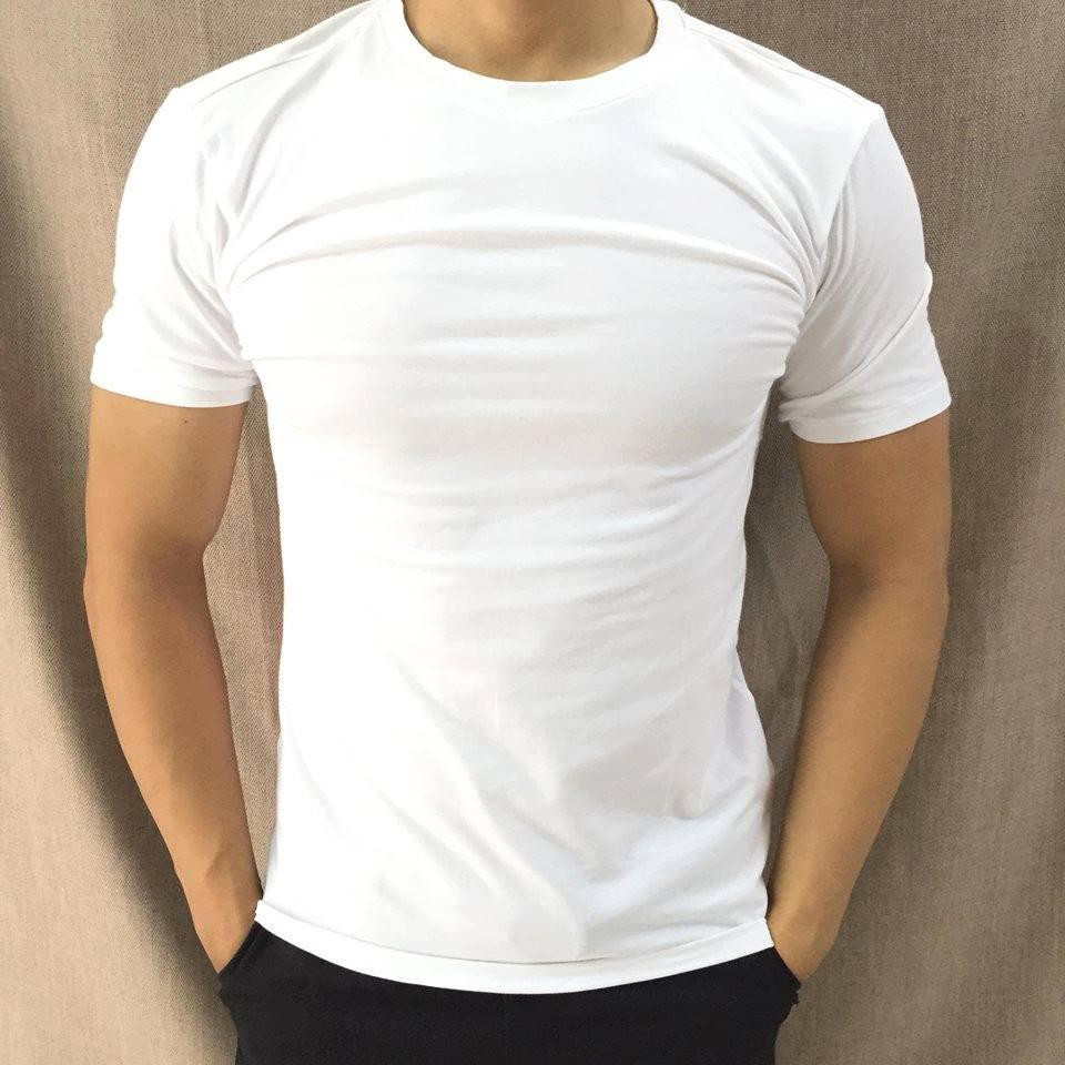 Combo of 5 Men's Plain Round-Neck T-Shirts in Thick, Smooth Fabric at Cheap Price. Grade 1 Product M