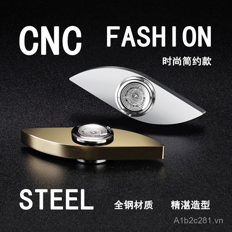 Fidget Spinner Thép không gỉ Eye of Power Finger Spinner Seiko Boys Girls Trẻ em Học sinh Quay Tất c