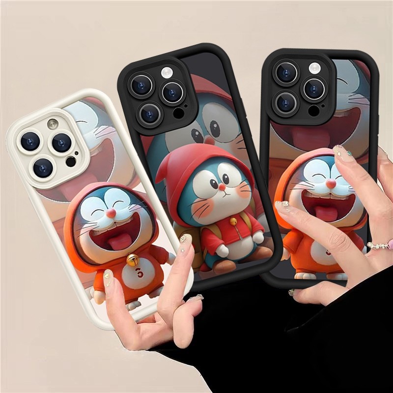 Ốp lưng iphone camera viền cao doraemon 6/6s/6plus/7/8/plus/x/xs/11/12/13/14/15/pro/max/plus/promax 