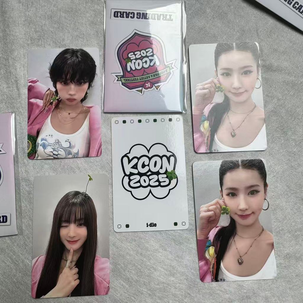 idle 2025 kcon thẻ ngẫu nhiên idle kcon tuần trường thẻ ngẫu nhiên loạt màu hồng