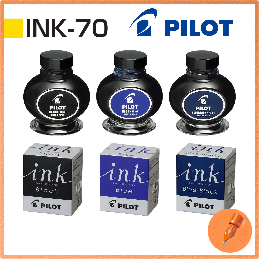 PILOT General Writing Ink for Plunger-Type Fountain Pens - Various Colors
