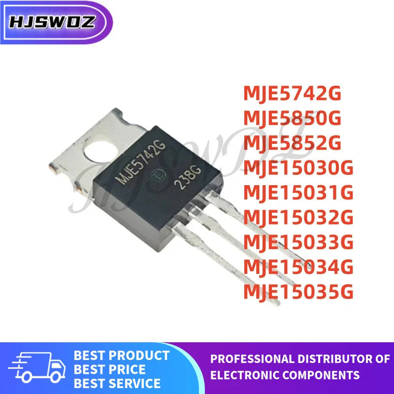 10 Cái / lô MJE5850G MJE5852G MJE15030G MJE5742G MJE15031G MJE15032G MJE15033G MJE15034G MJE15035G T