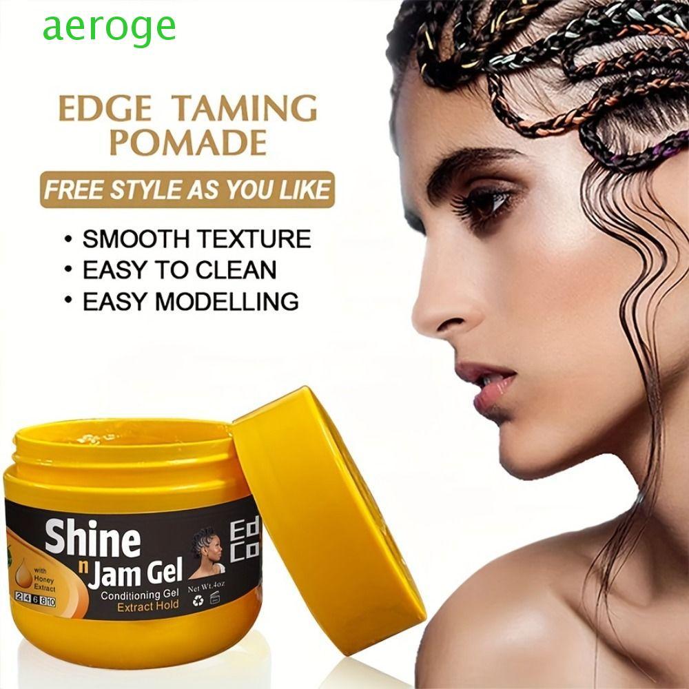 Gel bện điều hòa AEROGEM Extra Hold, Kem định hình chống sương mù điều hòa, Không vảy Kiểm soát cạnh