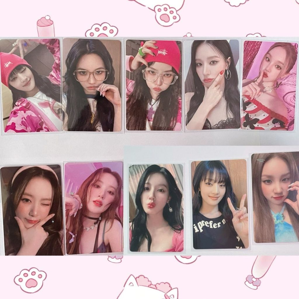 [Spot] (G) I-DLE official small card gidlemini6 bonus card I FEEL special card