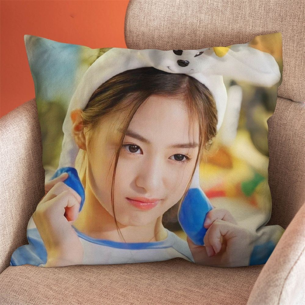 BABYMONSTER Hàng Hóa AHyeon AHyeon Người Nổi Tiếng Gối Ảnh Tùy Chỉnh Tựa Lưng Quà Tặng Sinh Nhật Gối