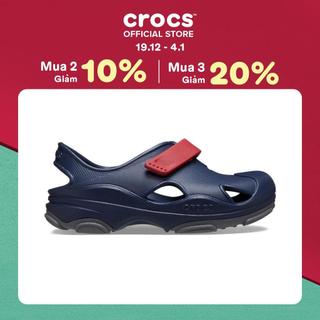  Xăng Đan Trẻ Em Crocs Toddler All-Terrain Fisherman - Navy Pepper 
