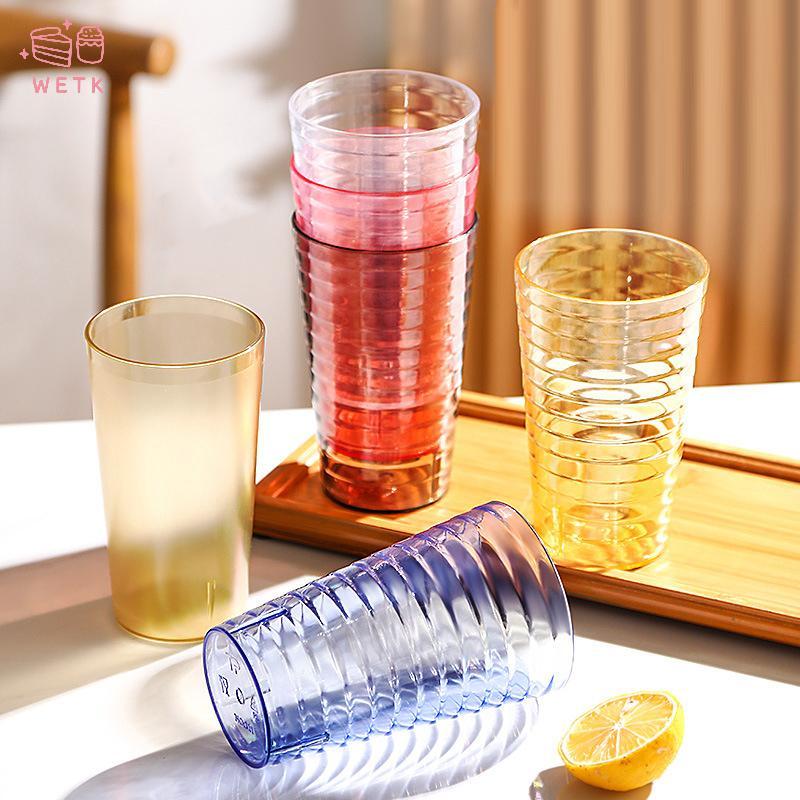 [WETK] Cốc Nước Trong Suốt Giá Trị Cao, Cốc Bia PS Nhựa Thanh, Cốc Rượu Nước Ngoài Trong Suốt, Cốc N