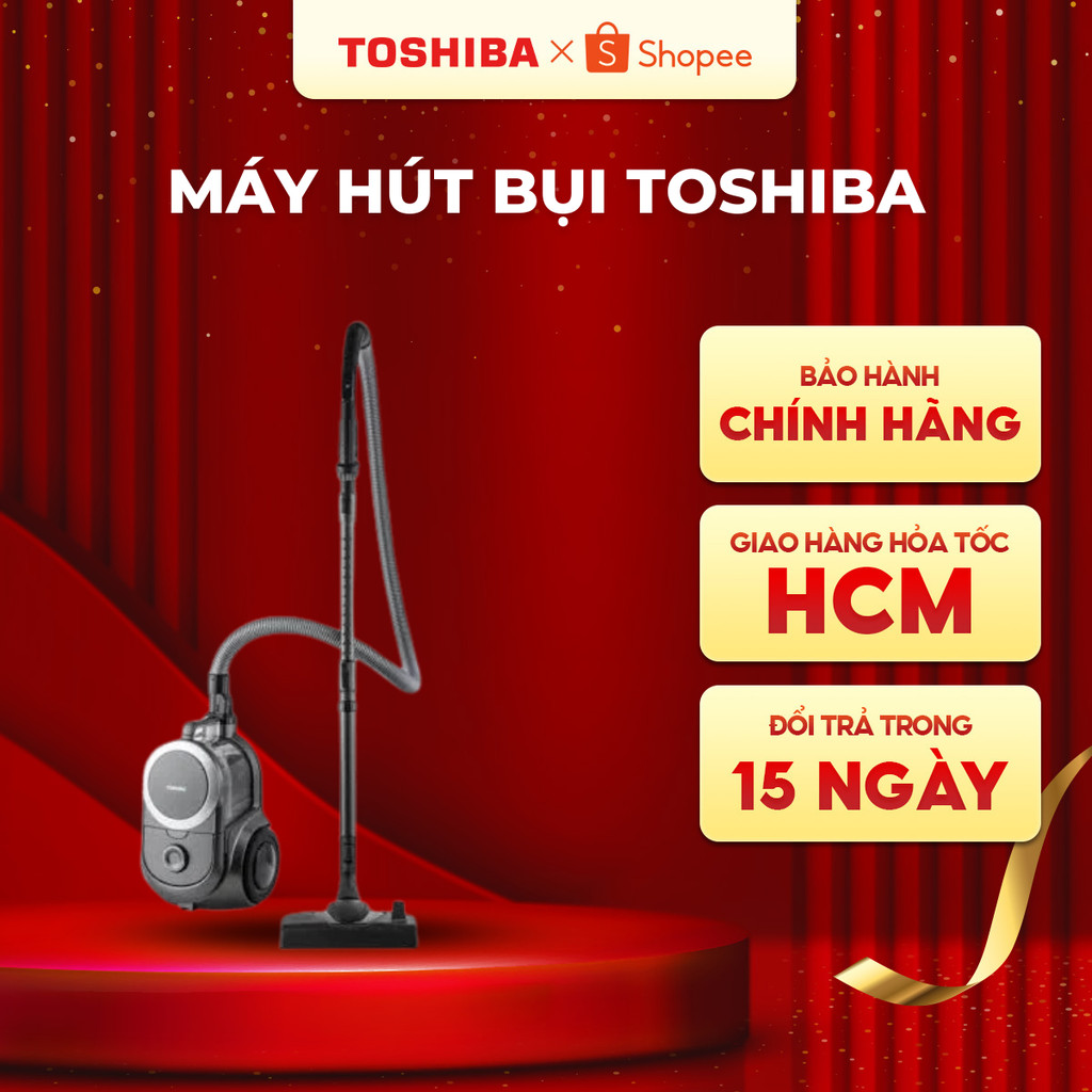 Máy hút bụi Toshiba VC-BL160F(K) - Công suất 2000W - Bảo hành chính hãng 12 tháng