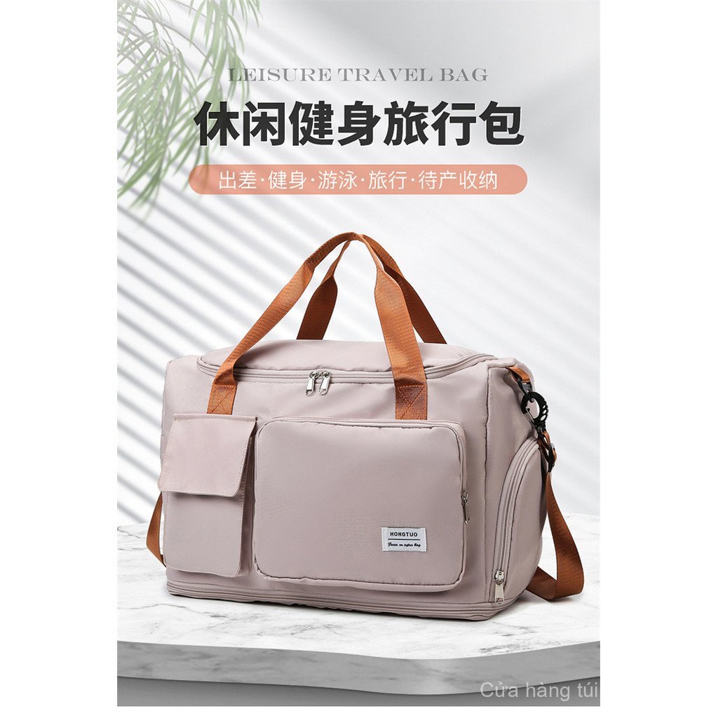 Expandable Luggage Bag Lightweight Large Capacity Multifunctional Handheld Gym Bag Water-Resistant S