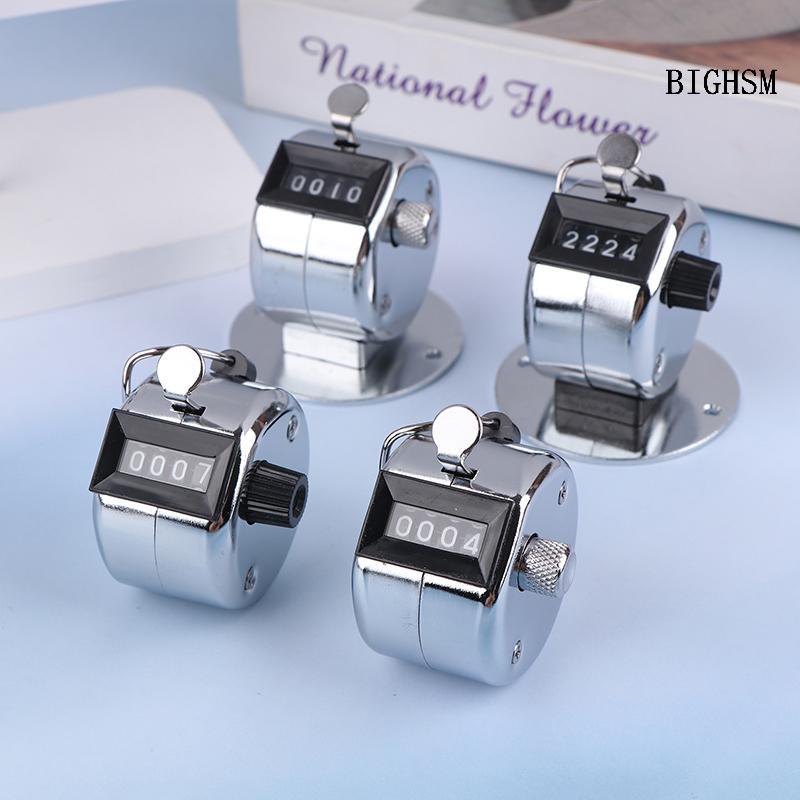BIGHSM Digital Hand Tally Counter Đếm Hướng Dẫn Sử Dụng Golf Clicker Training Counter 4 Chữ Số Cầm T