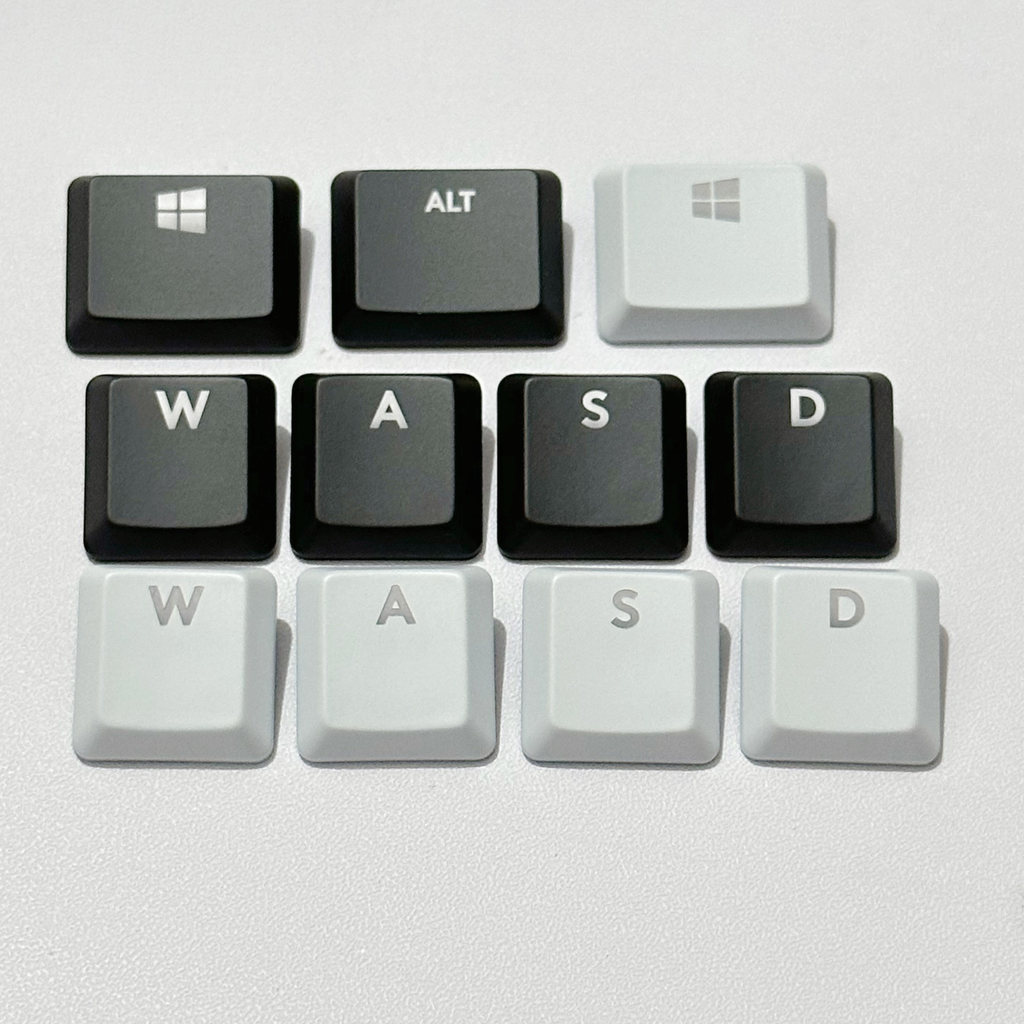 G913TKL Chìa Khóa Trong Mờ Thích Hợp Cho Logitech G913TKL Bàn Phím Cơ Patch Key Đơn Đen Trắng WASD /