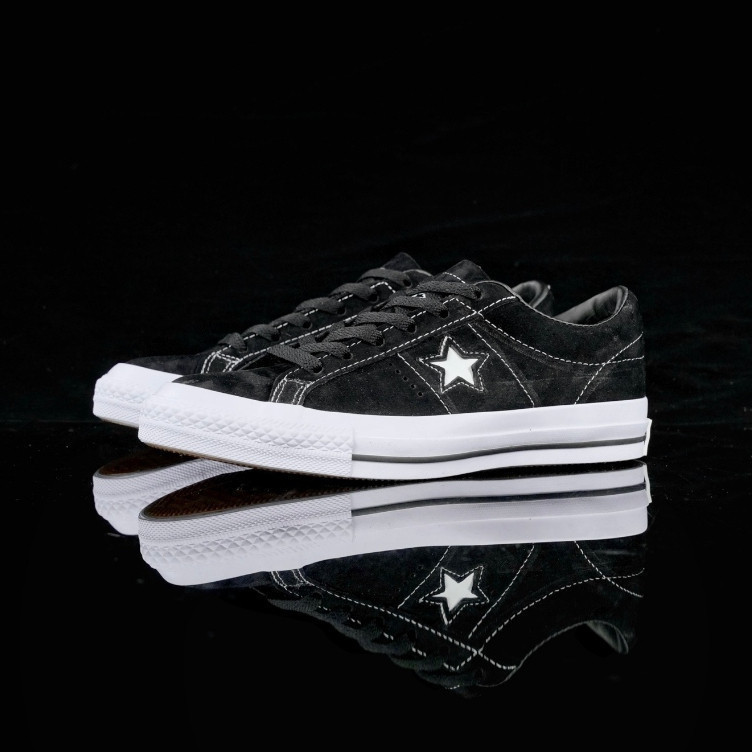 Giày trượt ván Conver-se One Star Pro Đen Trắng Kimura One Star Retro