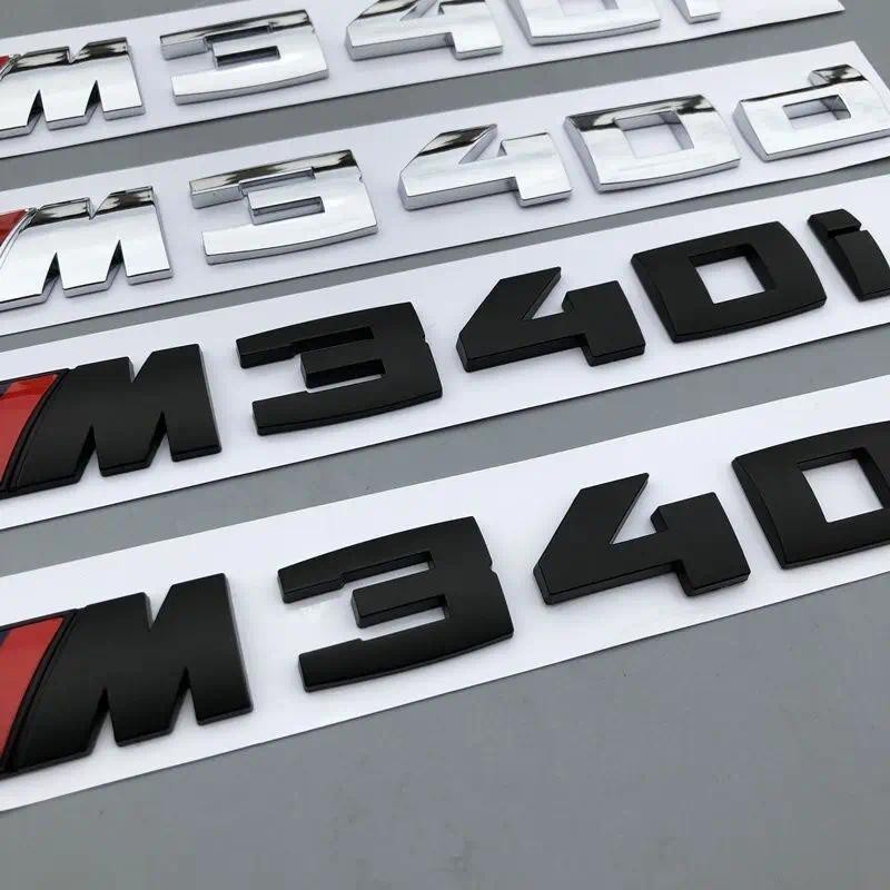 Dành Cho Xe BMW M340I M340D M530I M530D M550I M550D M760LI M760LD E39 E60 E61 Xe 3D ABS Thân Cây Chữ