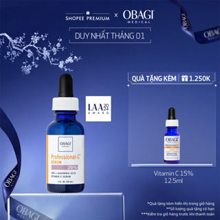   VOUCHER SVIP ĐẾN 20%  Serum chống oxy hóa làm đều màu da chứa vitamin C Obagi Professional-C 20% - 30ml 