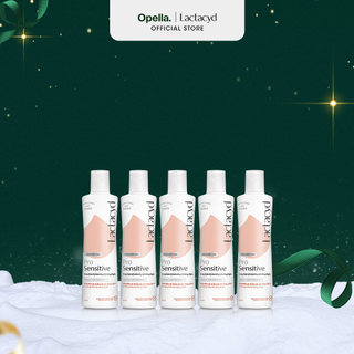  Bộ 5 chai Dung Dịch Vệ Sinh Phụ nữ Lactacyd Pro Sensitive Cho Da Nhạy Cảm 250ml Women 