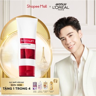  Sữa Rửa Mặt Làm Sạch Và Săn Chắc Da L’Oreal Paris Revitalift 100ml 