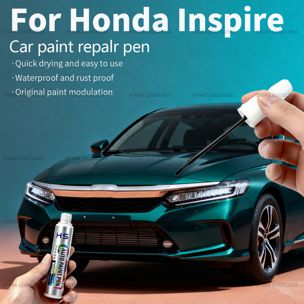 Dành Cho Xe Honda Inspire Sơn Sửa Chữa Bút Chạm Lên Trầy Xước DIY Phụ Kiện Ô Tô Xanh Xanh G516P Đen 