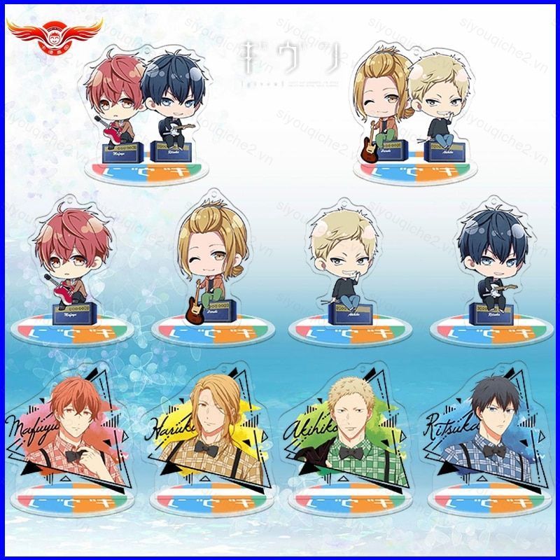 SV Anime Cho Kaji Akihiko Satou Mafuyu Uenoyama Ritsuka Cosplay Đứng Hình Acrylic Mẫu BagPendant Móc