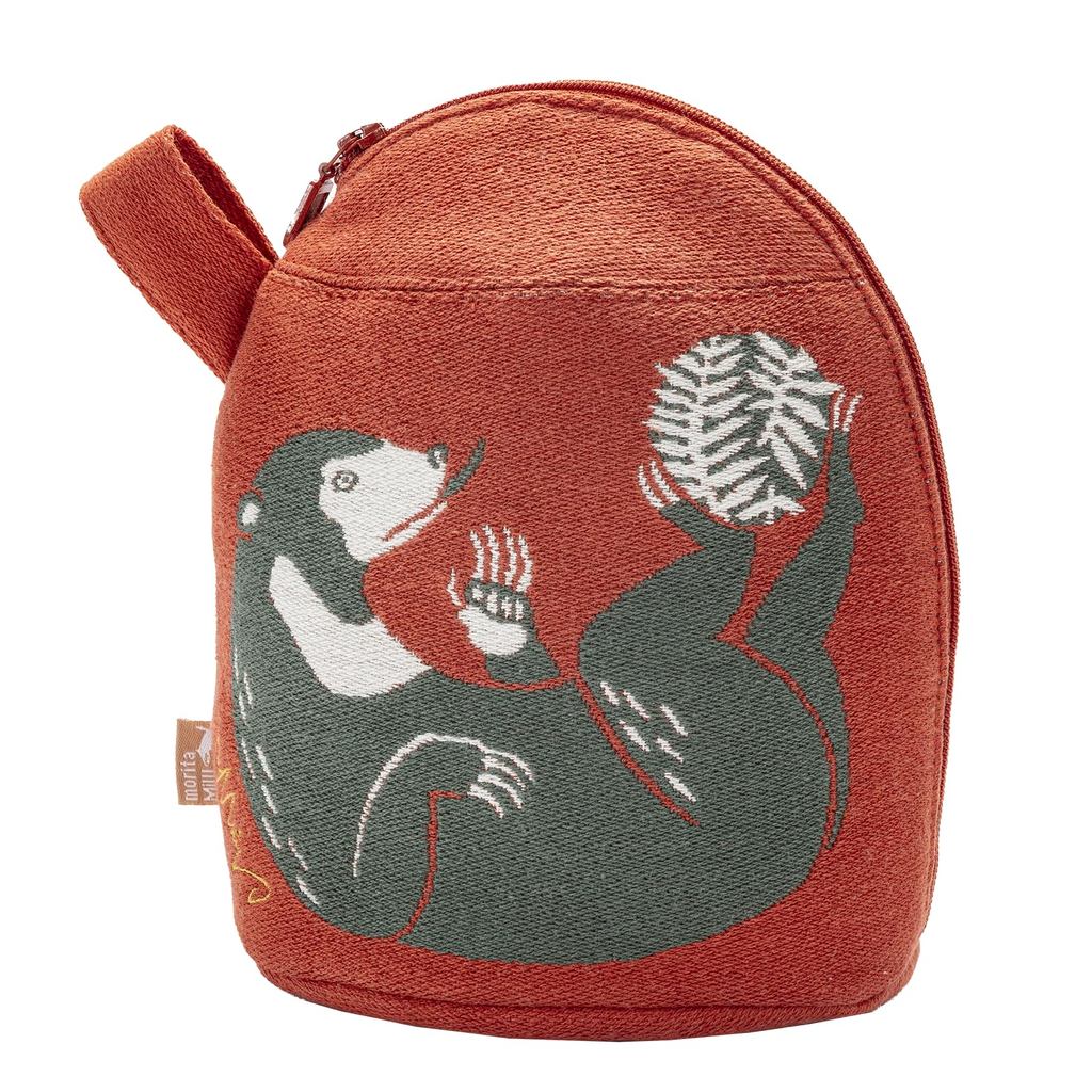 Kusubashi Mon Ori MiW Gusseted Pouch & Shoulder BagDirect From Japan
