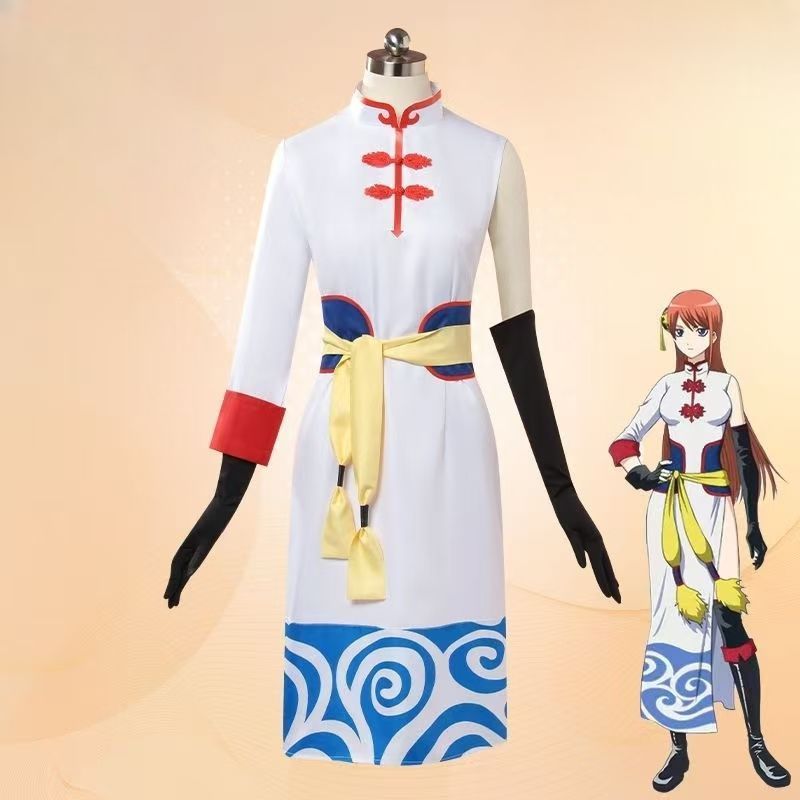 Trang phục cosplay Kagura từ bộ Anime Gintama, phù hợp cho hội nghị anime và Halloween