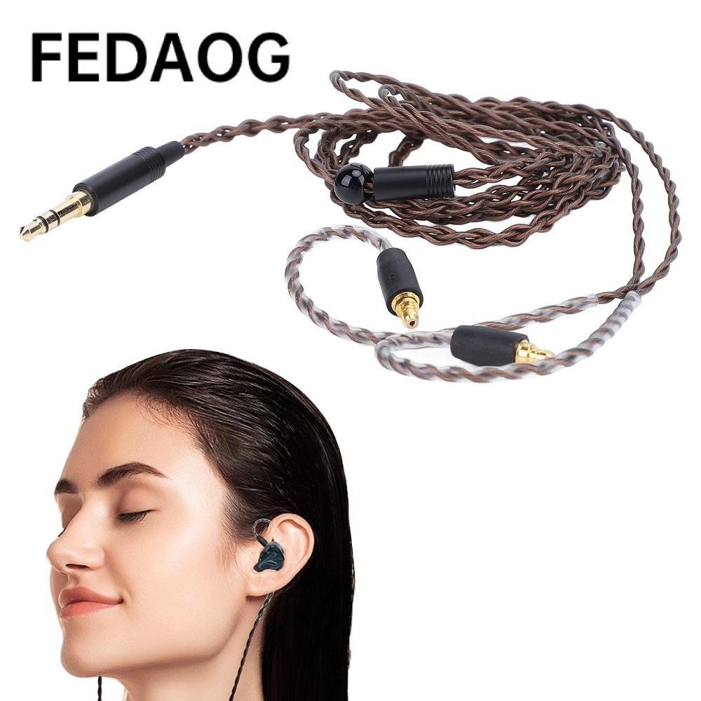 Dây nâng cấp tai nghe FEDAOG, Cáp âm thanh tai nghe cắm và chạy linh hoạt, Cáp âm thanh tai nghe bền