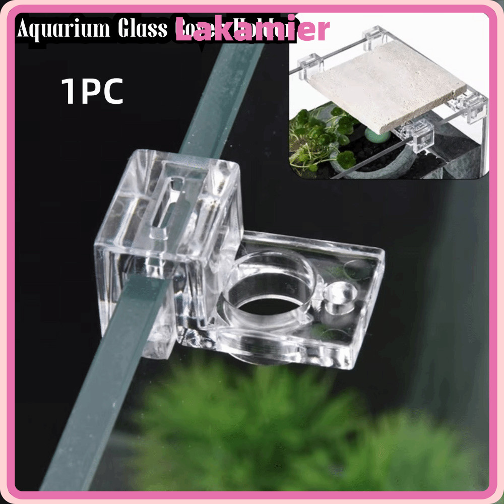 Giá đỡ nắp thủy tinh bể cá LAKA 1PC, Acrylic 4.5 / 5 / 5.5 / 6 / 8 / 10 / 12 / 15mm Giá đỡ nắp bể cá