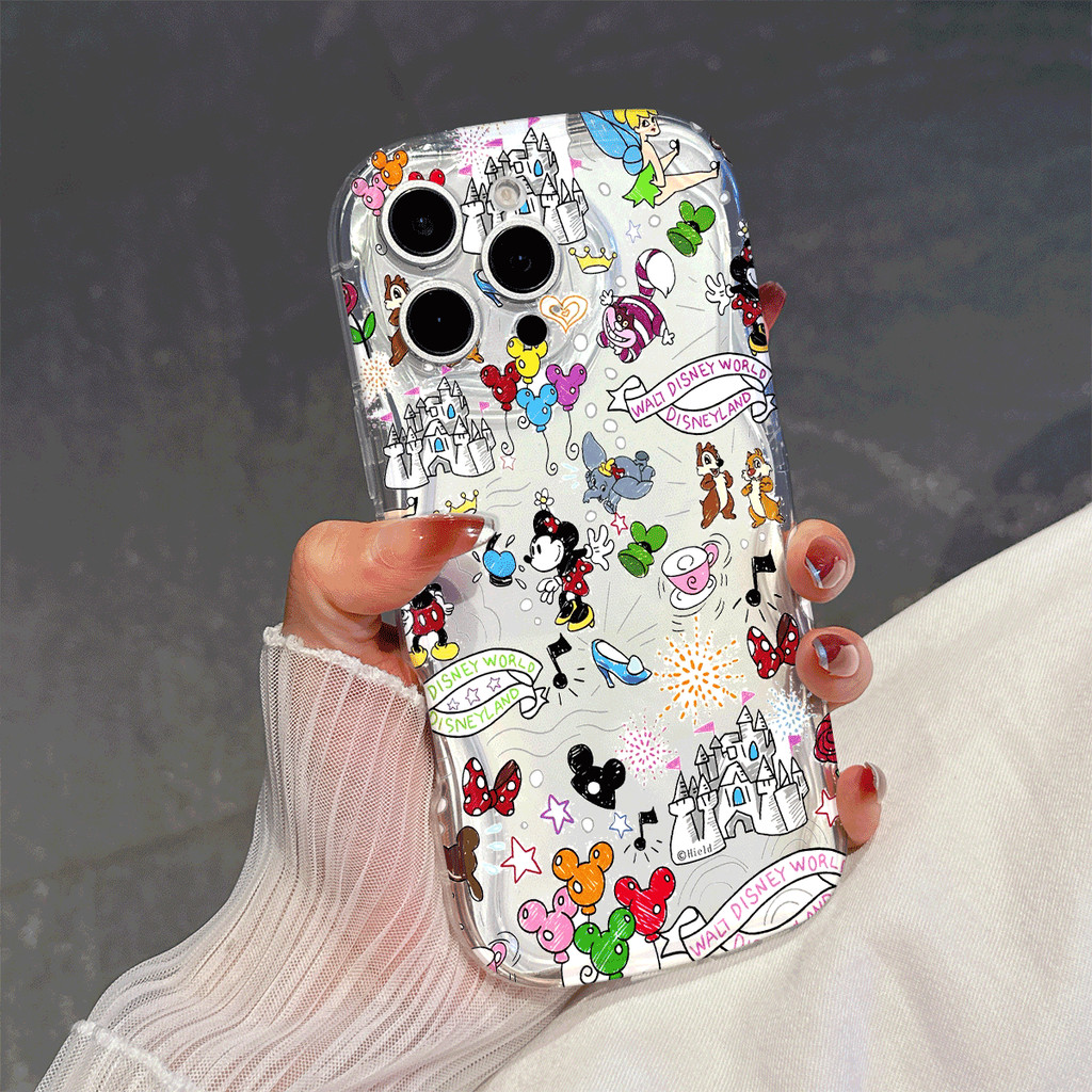 Thế giới Disney case lưng iPhone Cho 11 case iPhone 16 plus 12 13 14 pro max 15plus cover 15pro soft