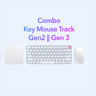 Combo Phím Chuột Track - Likenew bóc máy iMAX