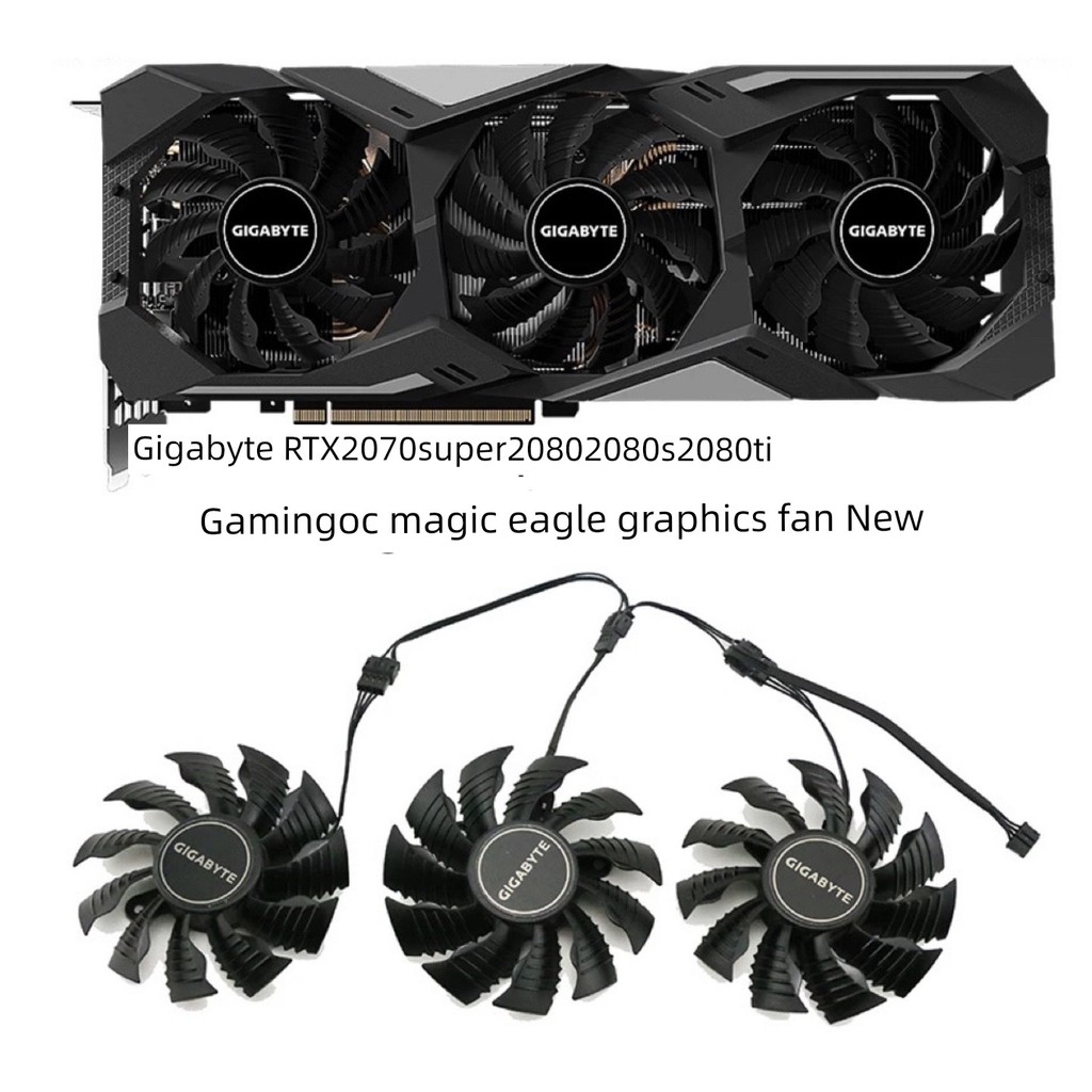 Gigabyte RTX 2070super 2080 2080s 2080ti Gaming oc Magic Eagle Graphics Fan