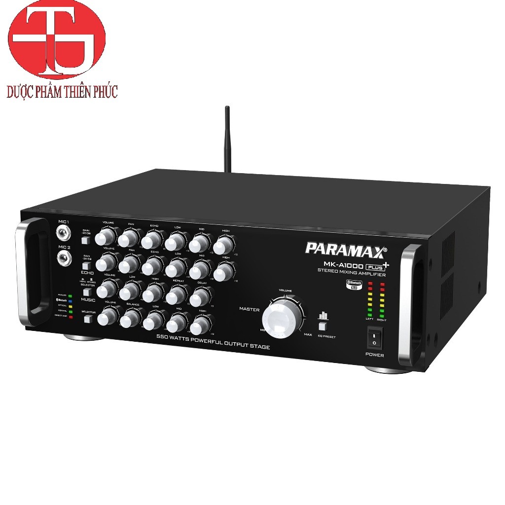 [HCM] Amply Karaoke PARAMAX MK-A1000 PLUS - Hàng Chính Hãng - Bảo Ngọc audio